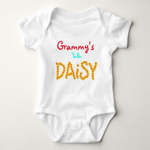 Grammy's lil Daisy, Cute & personalised! Baby Bodysuit