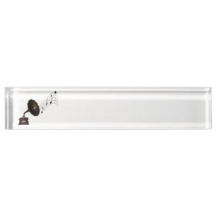 Gramophone Nameplate