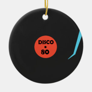 Gramophone Record Ornament - Retro Disco Party