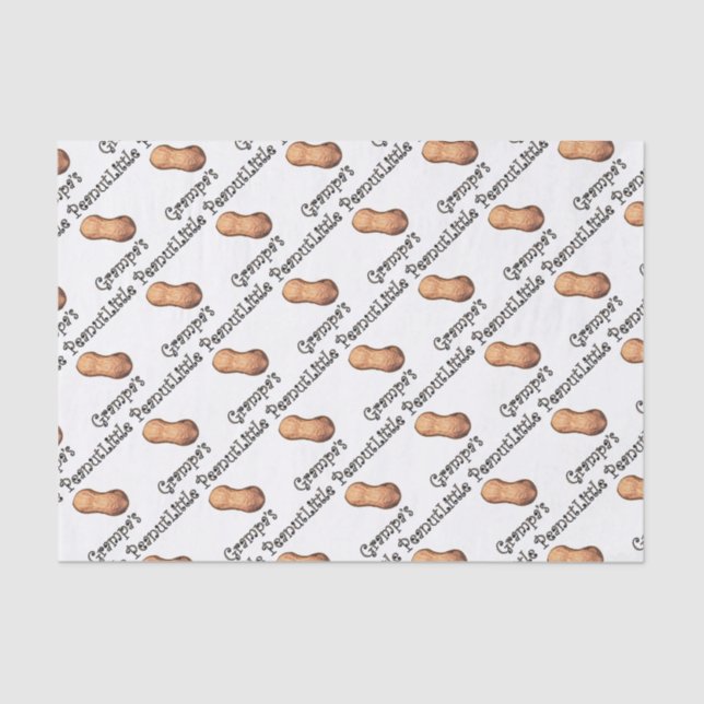 Grampa's little peanut tissue paper (Front)