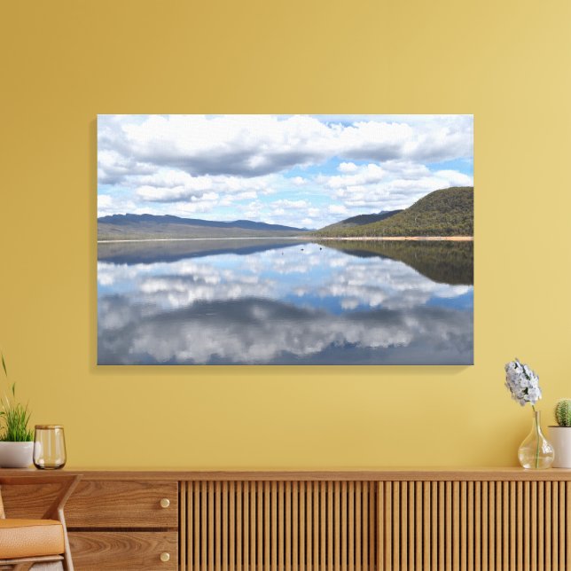 Grampians Reflected Canvas Print (Insitu(LivingRoom))