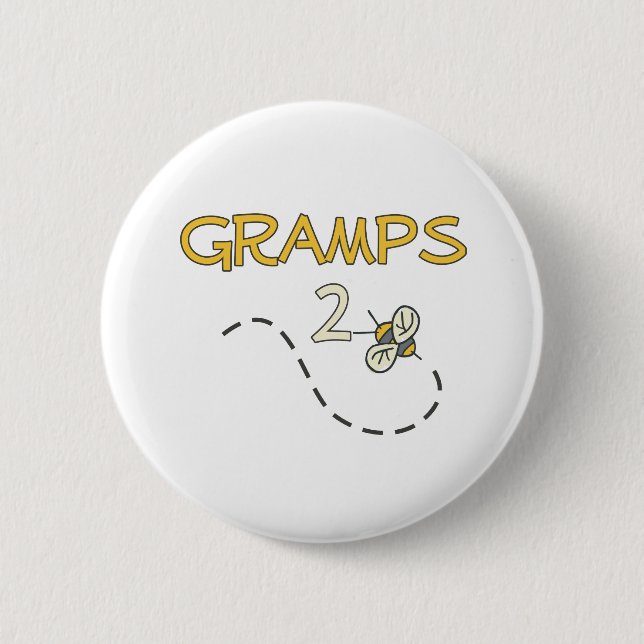Gramps 2 Bee 6 Cm Round Badge (Front)