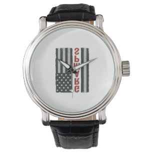 Gramps American Flag Vintage Patriotic Vector_1 Watch