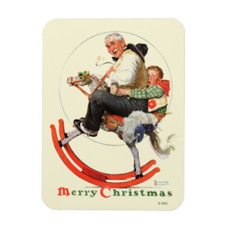 Gramps on Rocking Horse Magnet