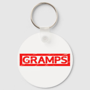 Gramps Stamp Key Ring