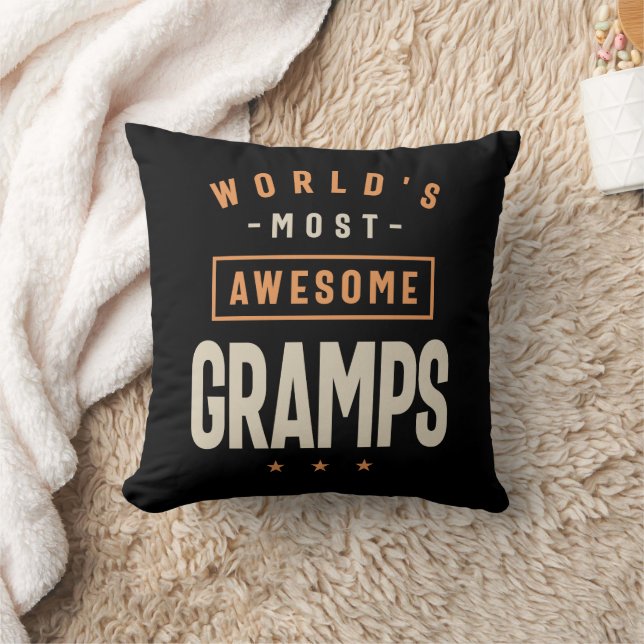 Gramps: The Ultimate Grandfather Cushion (Blanket)