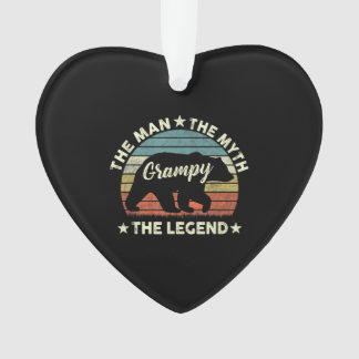 Grampy Bear The Man The Myth The Legend Ornament