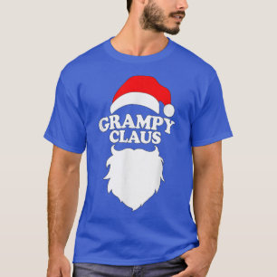 Grampy Claus T Funny Holiday Christmas Gift Tee