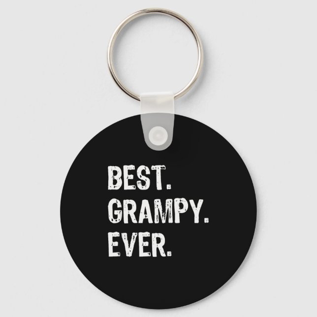 Grampy Ever Funny Cool  Key Ring (Front)