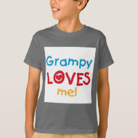 Grampy Loves Me T-shirts and Gifts