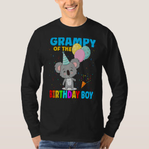 Grampy Of The Birthday Boy Koala Bear Family Koala T-Shirt