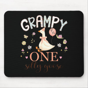 Grampy of The One Silly Goose 1st Birthday Girl Mouse Pad