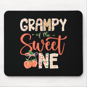 Grampy of The Sweet One Peach 1st Birthday Girl Mouse Pad