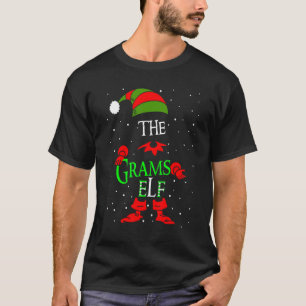 Grams Elf Group Matching Family Christmas Pajama O T-Shirt