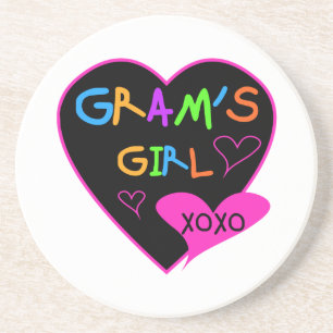 Gram's Girl Custom T-Shirts, Mugs, Buttons, Cases Coaster