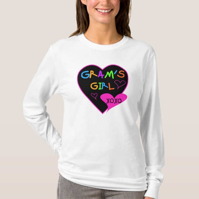 Gram's Girl Custom T-Shirts, Mugs, Buttons, Cases T-Shirt (Front)