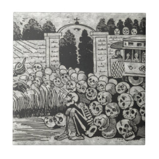 Gran Calavera Electrica Tile