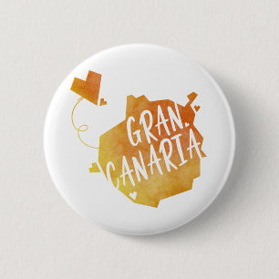 Gran Canaria 6 Cm Round Badge