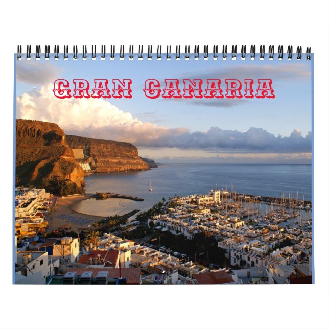 Gran Canaria - Canary Islands - Calendar (Cover)
