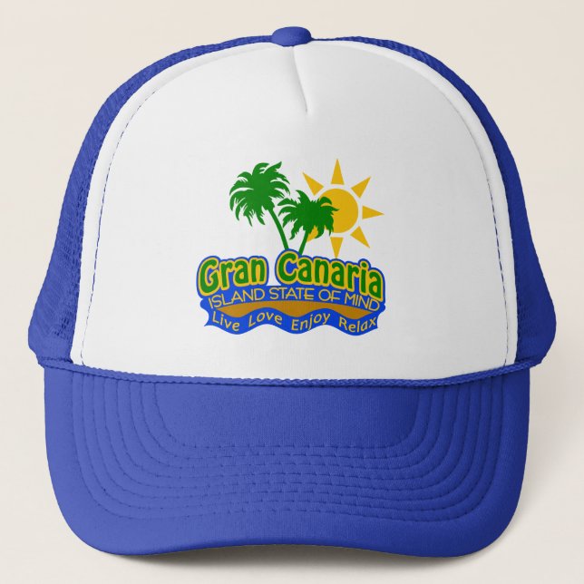Gran Canaria State of Mind hat - choose colour (Front)