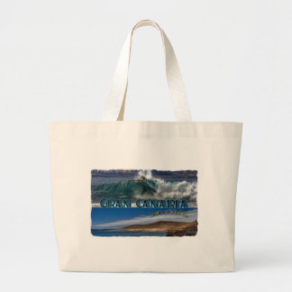 Gran Canaria Surf Challenge Large Tote Bag