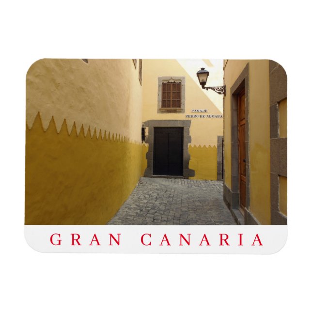 Gran Canaria Vegueta fridge magnet (Horizontal)