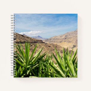 Gran Canary Mountain Landscape Notebook