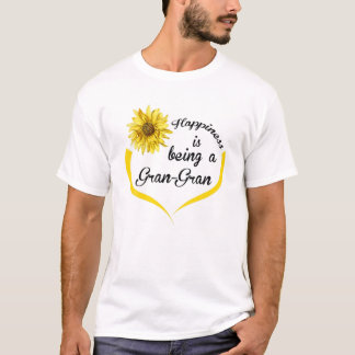 Gran-Gran Gift: Happiness Is Being A Gran-Gran T-Shirt