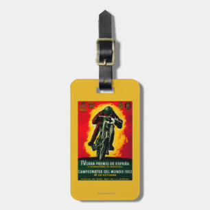 Gran Premio de Espana Vintage PosterEurope Luggage Tag