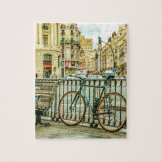Gran Via Street, Madrid, Spain Jigsaw Puzzle
