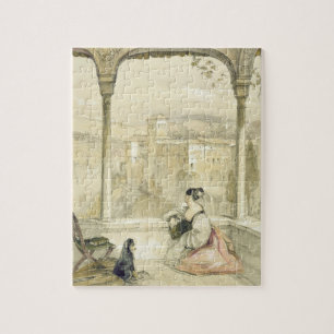 Granada (Alhambra), plate 9 from 'Sketches of Spai Jigsaw Puzzle