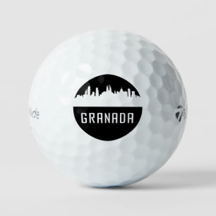 Granada cities of Spain Golf Balls