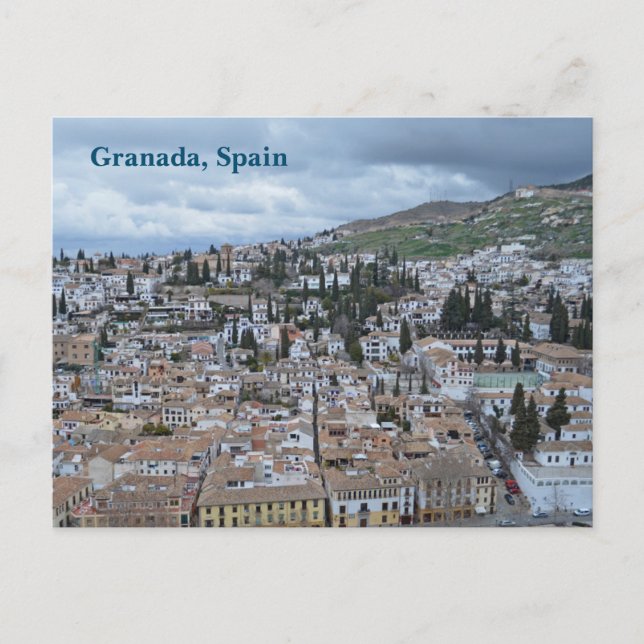 Granada Rooftops Postcard (Front)