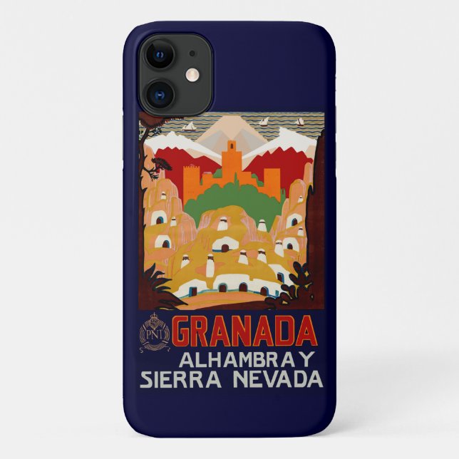 Granada Spain Case-Mate iPhone Case (Back)