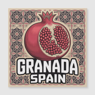 Granada Spain Pomegranate Sticker