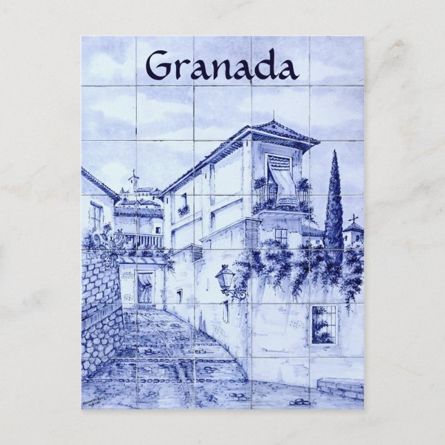 Granada, Spain Postcard (Front)