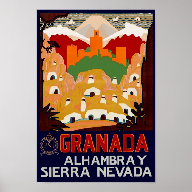 Granada Spain Poster (Front)
