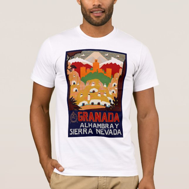 Granada Spain T-Shirt (Front)