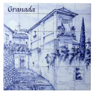 Granada, Spain Tile