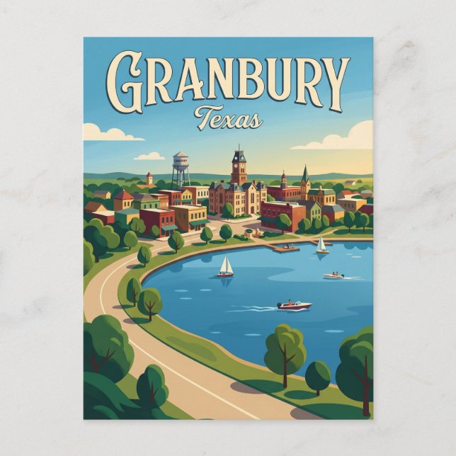 Granbury USA Postcard (Front)