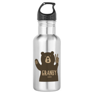 Granby Colorado Peace Bear 532 Ml Water Bottle