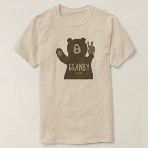 Granby Colorado Peace Bear T-Shirt