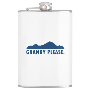 Granby Colorado Please Hip Flask