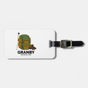 Granby Provincial Park Backpack Luggage Tag