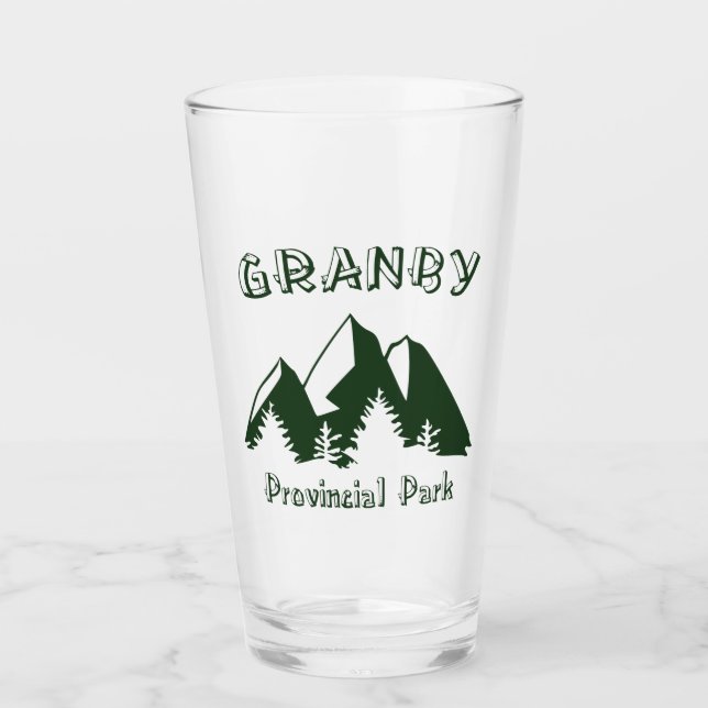 Granby Provincial Park Glass (Front)