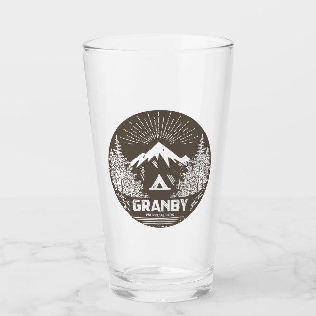 Granby Provincial Park Glass (Front)