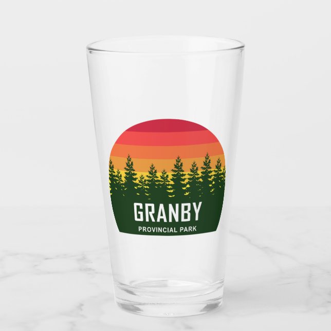 Granby Provincial Park Glass (Front)