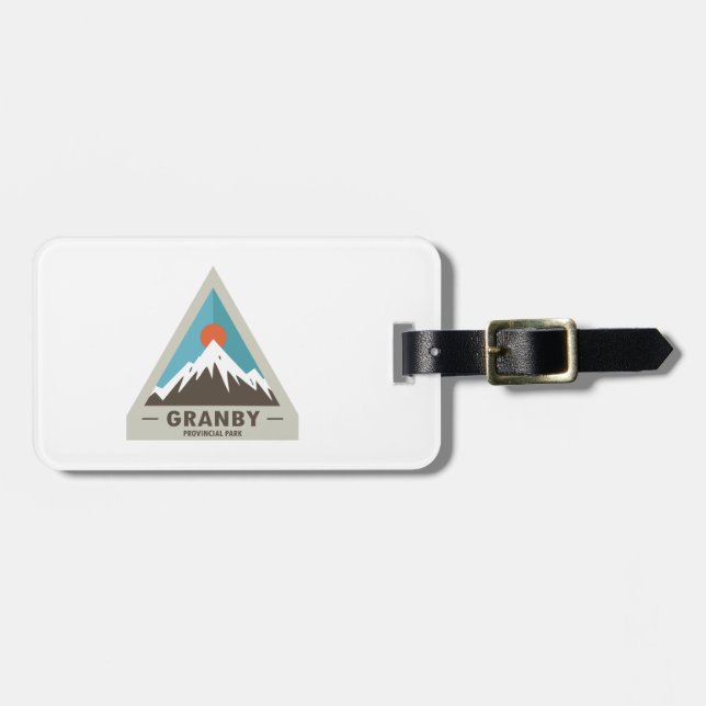 Granby Provincial Park Luggage Tag (Front Horizontal)