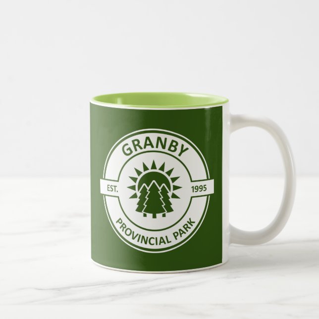 Granby Provincial Park Two-Tone Coffee Mug (Right)