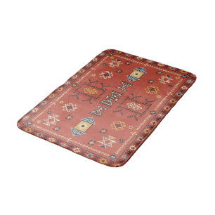 Grand Atlas Star — Ornate Andalusian Berber Mosaic Bath Mat